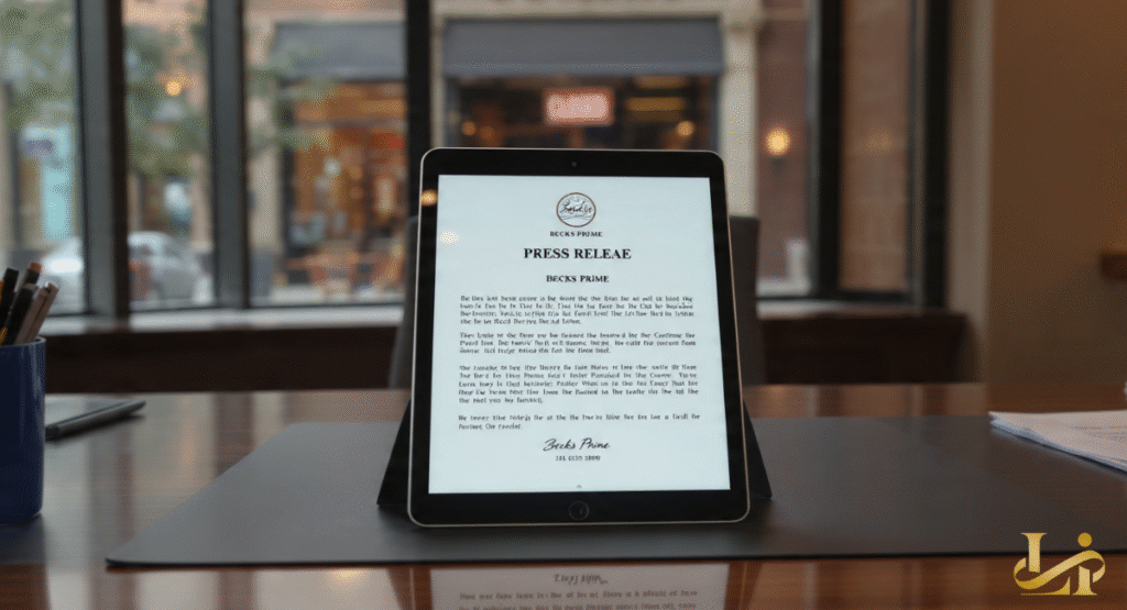 Becks Prime official announcement graphic posted to social media confirming the closure. The text outlines the final day of service as Sunday, February 8th, at 4 p.m.