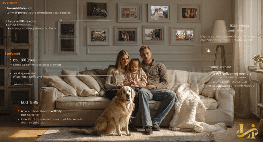 A woman in a black and green patterned dress stands on a modern television stage, illuminated by purple lights, addressing an audience. Large screens with text messages and social media feeds are visible in the background.
