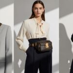 A visual guide or collage of a person wearing the Louis Vuitton Bumbag in different styles, including as a belt bag around the waist, a crossbody bag across the chest, and a shoulder bag. The bag is shown in the iconic Monogram Canvas.