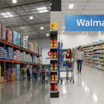 A detailed Walmart Costco Price Comparison chart comparing grocery totals across various household categories for 2026.